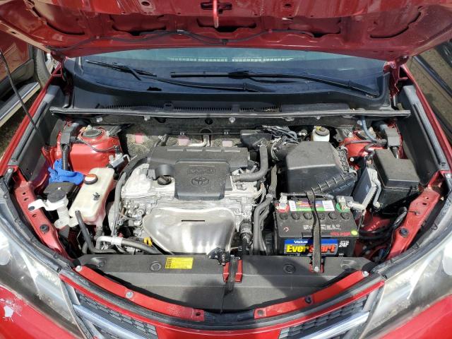 JTMWFREV4ED034041 - 2014 TOYOTA RAV4 XLE RED photo 12