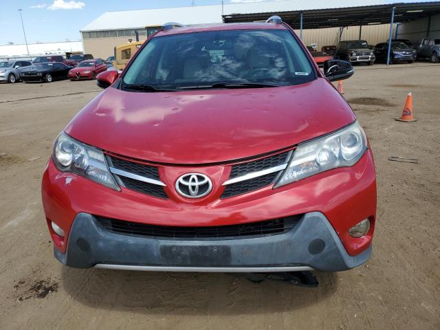 JTMWFREV4ED034041 - 2014 TOYOTA RAV4 XLE RED photo 5