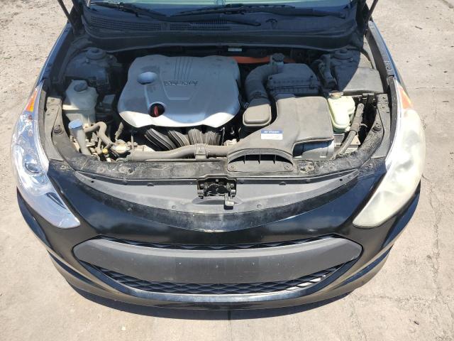 KMHEC4A42BA005263 - 2011 HYUNDAI SONATA HYBRID BLACK photo 11