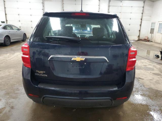 2GNALBEK5H1582735 - 2017 CHEVROLET EQUINOX LS BLUE photo 6