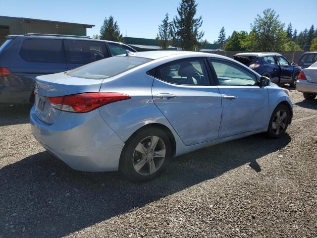 KMHDH4AE9DU726963 - 2013 HYUNDAI ELANTRA GLS BLUE photo 3