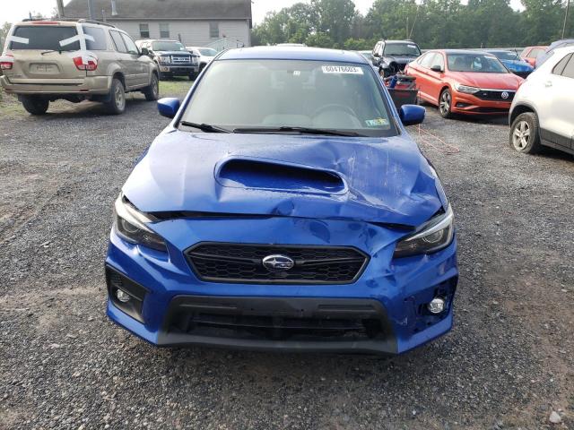 JF1VA1F66J9827895 - 2018 SUBARU WRX LIMITED BLUE photo 5