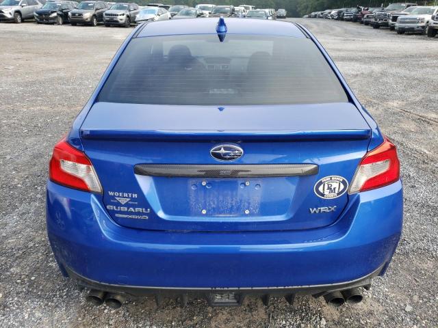 JF1VA1F66J9827895 - 2018 SUBARU WRX LIMITED BLUE photo 6