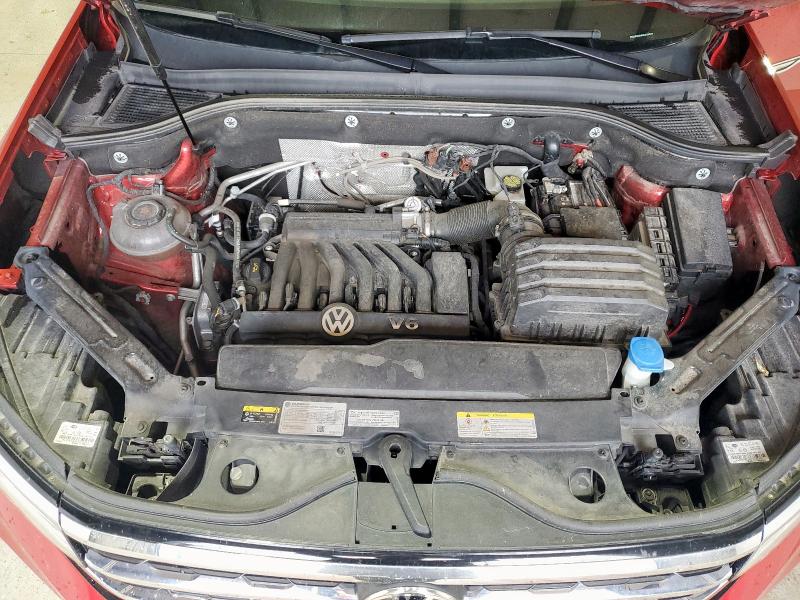 1V2JE2CA6NC225324 - 2022 VOLKSWAGEN ATLAS CROS SE RED photo 12