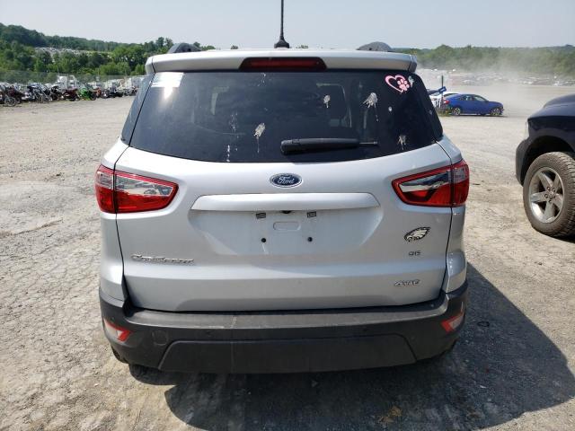 MAJ6S3GL0LC361985 - 2020 FORD ECOSPORT SE 银色 照片 6