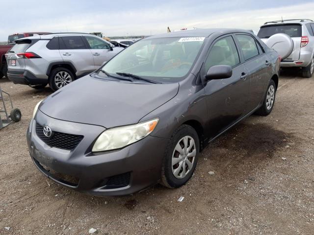 JTDBU4EE2AJ059622 - 2010 TOYOTA COROLLA BASE GRAY photo 2