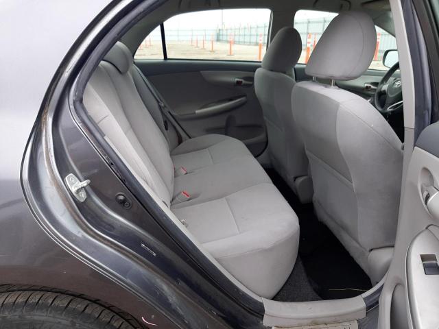 JTDBU4EE2AJ059622 - 2010 TOYOTA COROLLA BASE GRAY photo 6