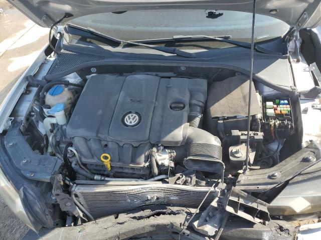 1VWCP7A31CC028206 - 2012 VOLKSWAGEN PASSAT SEL SILVER photo 11