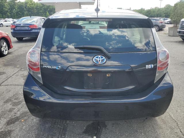 JTDKDTB32C1013398 - 2012 TOYOTA PRIUS C BLACK photo 6