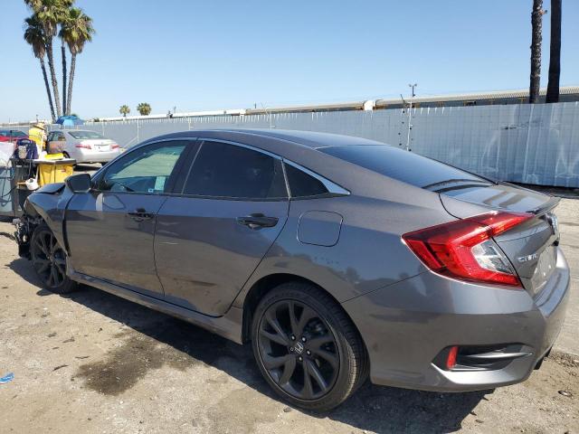 2HGFC2F81MH526344 - 2021 HONDA CIVIC SPORT GRAY photo 2