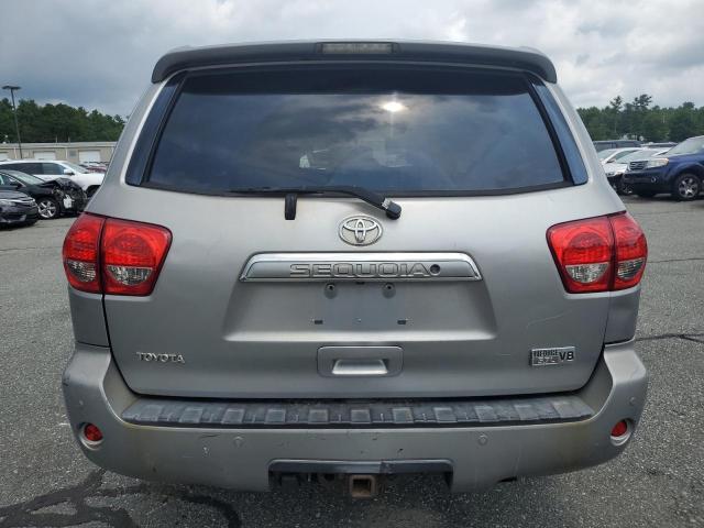 5TDBY68A28S012919 - 2008 TOYOTA SEQUOIA LIMITED SILVER photo 6
