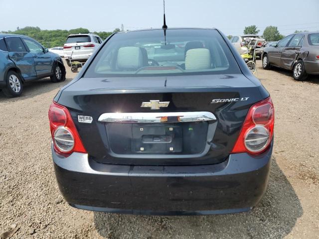 1G1JC5SH5E4234395 - 2014 CHEVROLET SONIC LT BLACK photo 6