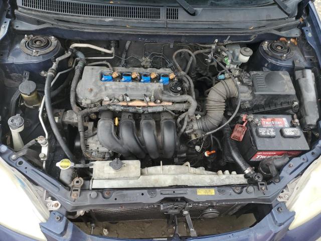 2T1KR32E53C057331 - 2003 TOYOTA COROLLA MA XR BLUE photo 11