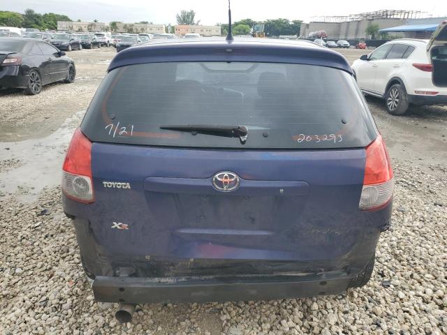 2T1KR32E53C057331 - 2003 TOYOTA COROLLA MA XR BLUE photo 6