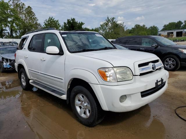 5TDBT44A86S264535 - 2006 TOYOTA SEQUOIA SR5 WHITE photo 4