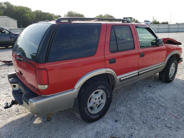 1GNDT13W9Y2362611 - 2000 CHEVROLET BLAZER RED photo 3