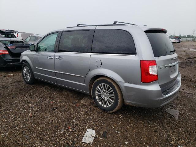 2C4RC1CG5DR737347 - 2013 CHRYSLER TOWN & COU TOURING L SILVER photo 2