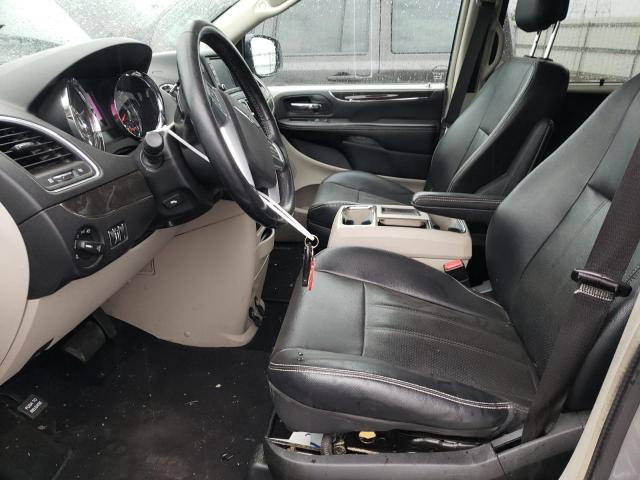 2C4RC1CG5DR737347 - 2013 CHRYSLER TOWN & COU TOURING L SILVER photo 7