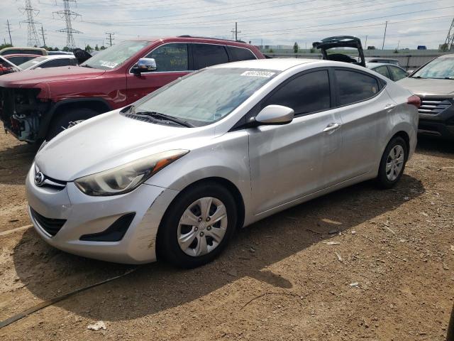 5NPDH4AE0GH786729 - 2016 HYUNDAI ELANTRA SE SILVER photo 1