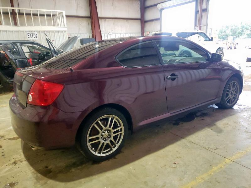 JTKDE177450003558 - 2005 TOYOTA SCION TC Bənövşəyi foto 3