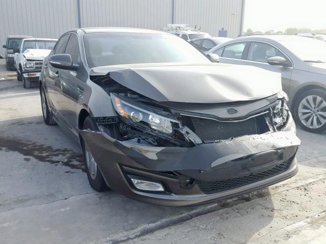 5XXGM4A79FG370537 - 2015 KIA OPTIMA LX CHARCOAL photo 1