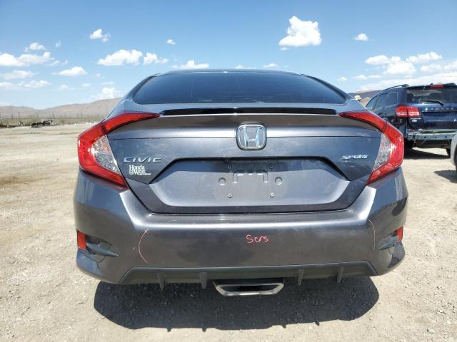 19XFC2F8XLE017667 - 2020 HONDA CIVIC SPORT GRAY photo 6