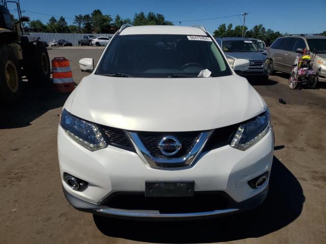 5N1AT2MV8EC757985 - 2014 NISSAN ROGUE S WHITE photo 5