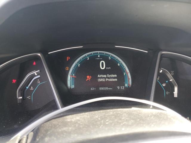 2HGFC2F72HH500428 - 2017 HONDA CIVIC EX BLACK photo 9