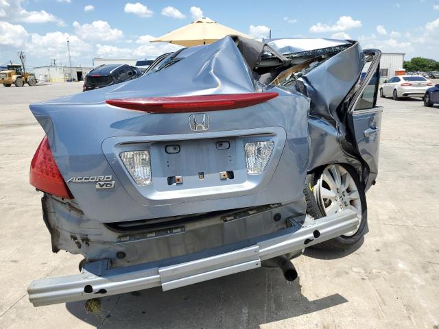 1HGCM66567A093927 - 2007 HONDA ACCORD EX BLUE photo 6