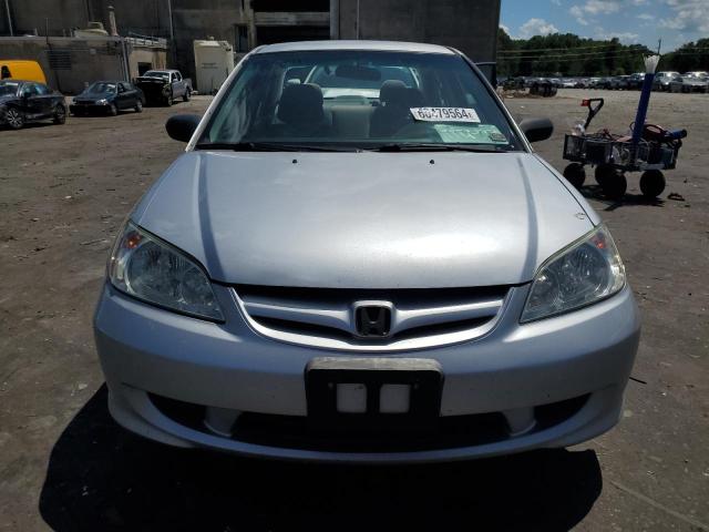 2HGES16305H608502 - 2005 HONDA CIVIC DX VP Gümüş foto 5
