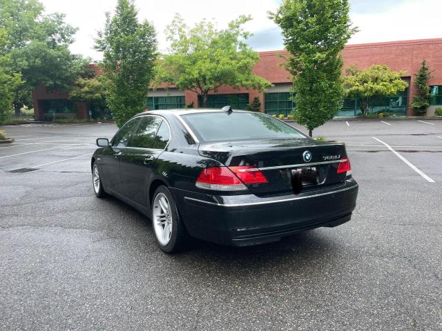 WBAHN03526DD98521 - 2006 BMW 760 LI BLACK photo 3