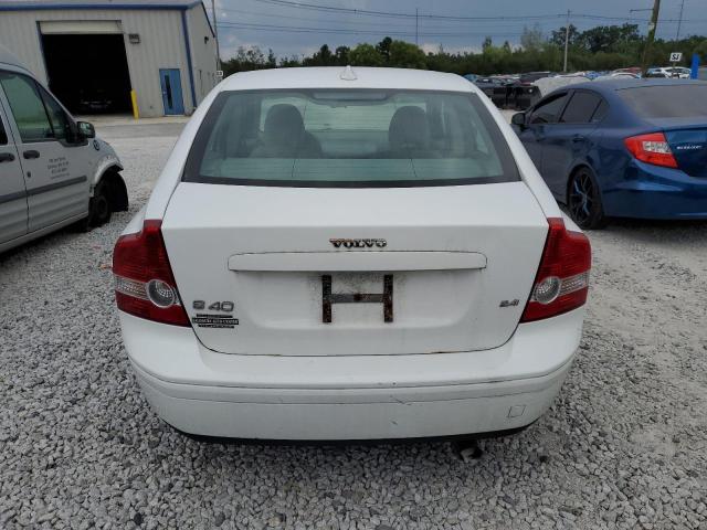 YV1MS390752108346 - 2005 VOLVO S40 2.4I WHITE photo 6