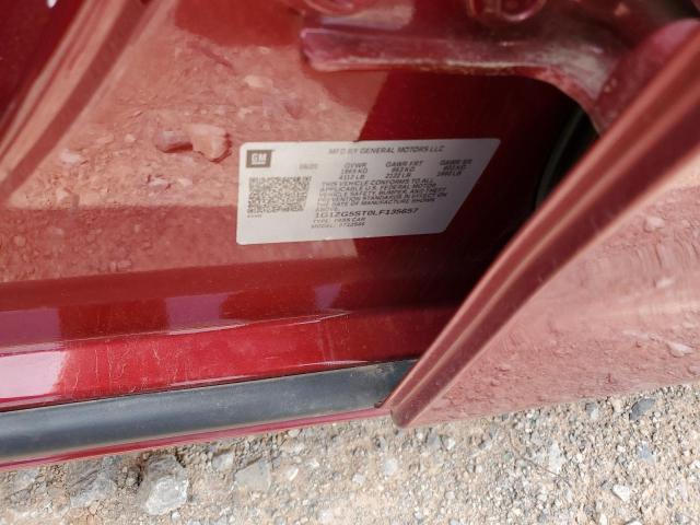 1G1ZG5ST0LF135657 - 2020 CHEVROLET MALIBU RS BURGUNDY photo 12