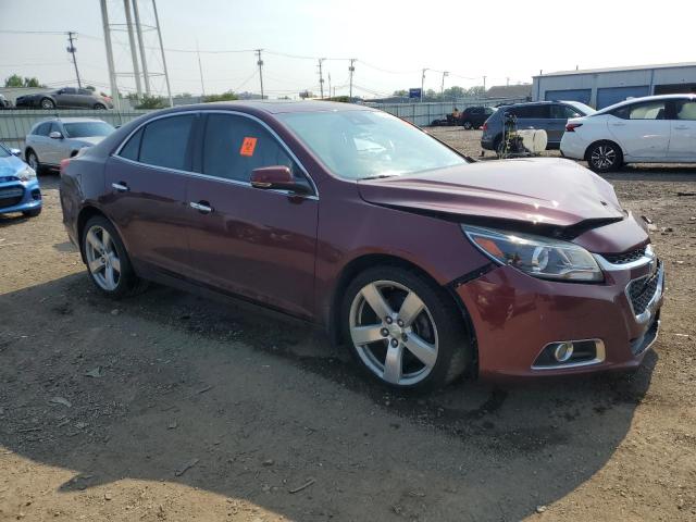 1G11G5SX1FF135851 - 2015 CHEVROLET MALIBU LTZ 勃艮第红 照片 4