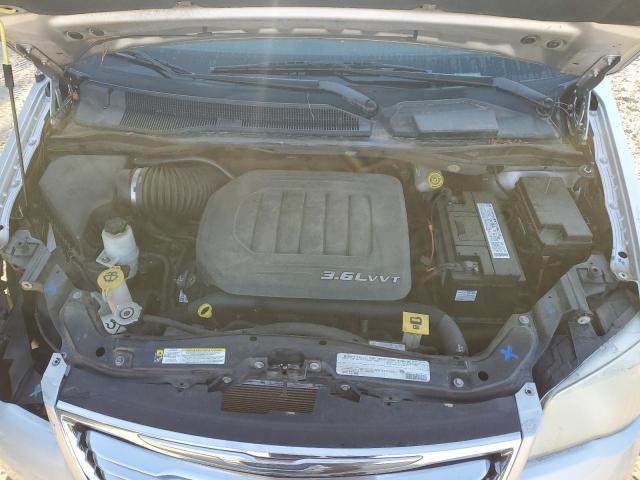 2A4RR8DG0BR716323 - 2011 CHRYSLER TOWN & COU TOURING L SILVER photo 12