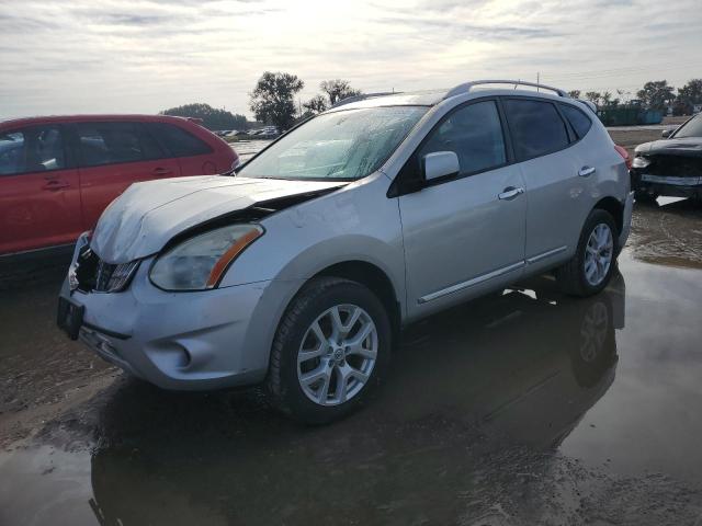 JN8AS5MV4BW685741 - 2011 NISSAN ROGUE S SILVER photo 1