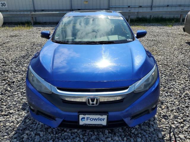 19XFC1F32GE035245 - 2016 HONDA CIVIC EX BLUE photo 5