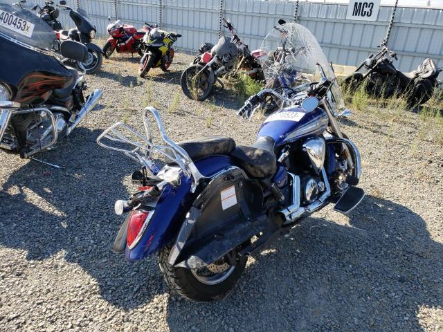 JYAVP25Y59A001045 - 2009 YAMAHA XVS1300 CTC BLUE photo 4