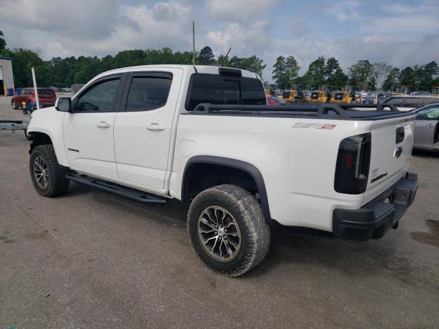 1GCGTEEN9J1174331 - 2018 CHEVROLET COLORADO ZR2 WHITE photo 2