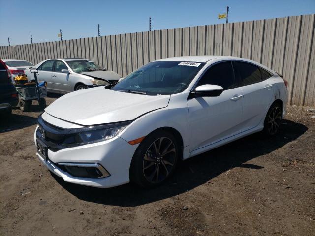 2HGFC2F84MH521509 - 2021 HONDA CIVIC SPORT 白色 照片 1