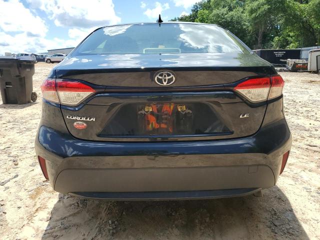 JTDEPMAE2MJ164806 - 2021 TOYOTA COROLLA LE BLACK photo 6