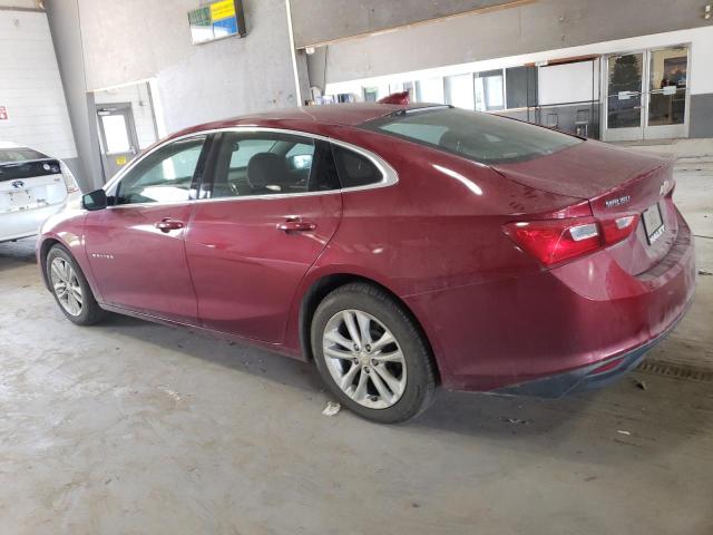 1G1ZE5ST8HF158908 - 2017 CHEVROLET MALIBU LT RED photo 2