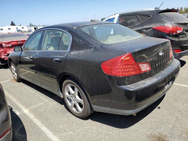 JNKCV51E34M606251 - 2004 INFINITI G35 BLACK photo 2