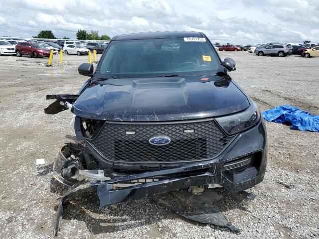 1FM5K8AB1NGC24838 - 2022 FORD EXPLORER POLICE INTERCEPTOR BLACK photo 5