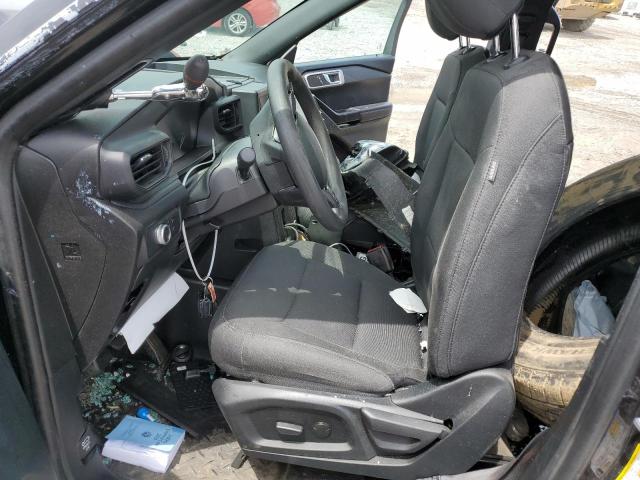 1FM5K8AB1NGC24838 - 2022 FORD EXPLORER POLICE INTERCEPTOR BLACK photo 7