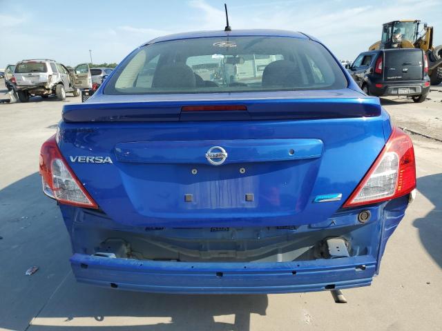 3N1CN7AP1FL881602 - 2015 NISSAN VERSA S BLUE photo 6