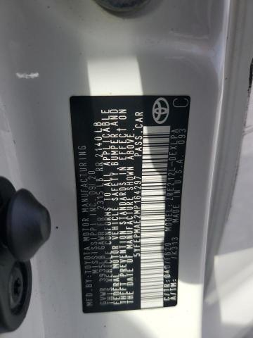 5YFEPMAE2MP164297 - 2021 TOYOTA COROLLA LE 白色 照片 12