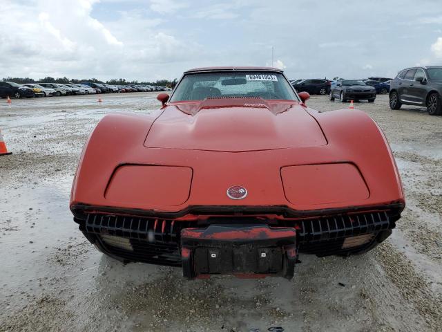 1Z37L6S421252 - 1976 CHEVROLET CORVETTE RED photo 5