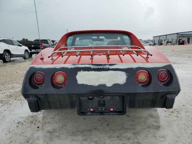 1Z37L6S421252 - 1976 CHEVROLET CORVETTE RED photo 6