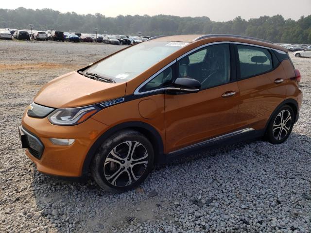 1G1FX6S07H4189250 - 2017 CHEVROLET BOLT EV PREMIER ORANGE photo 1